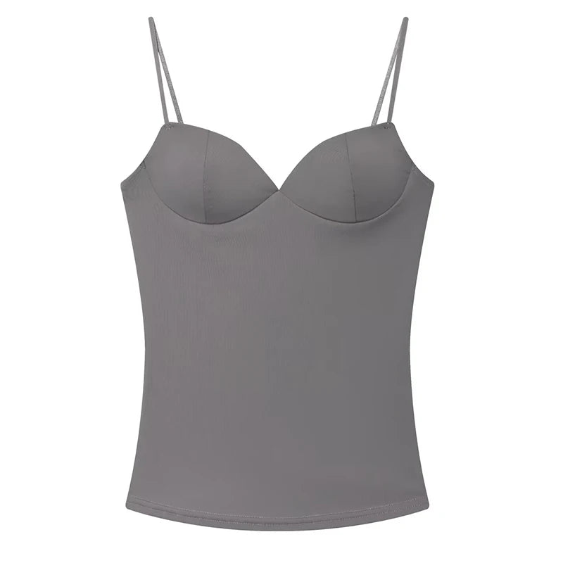 Corset Camisole Sans Manches — Haut Femme Sexy