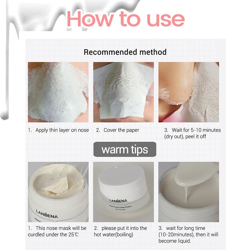 Masque Purifiant Points Noirs à l'Aloe Vera — Peel-Off Pores Nets