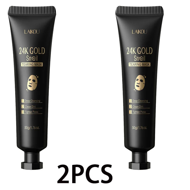 Masque Peel-Off 24K Gold Snail — Détox & Éclat