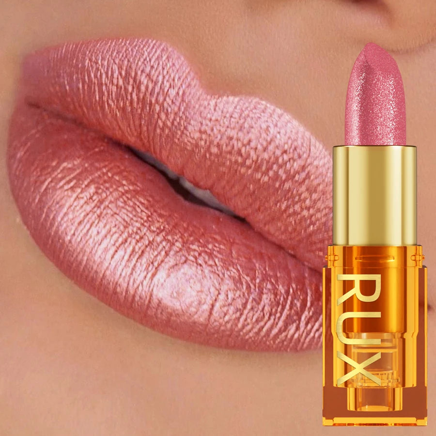 Rouge à Lèvres Métallique Longue Durée