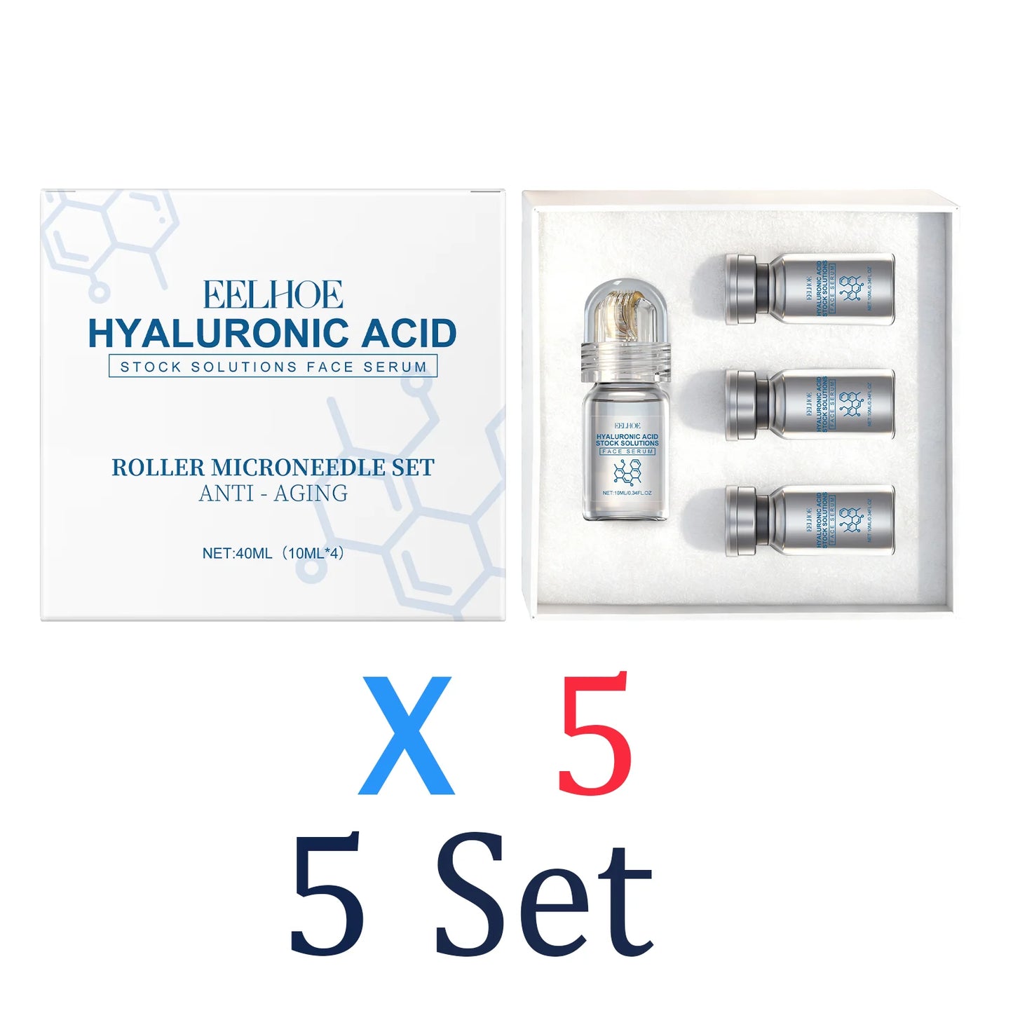 Kit Sérum Niacinamide & Rouleau Micro-Aiguilles 0,25 mm — Hydratation & Éclat