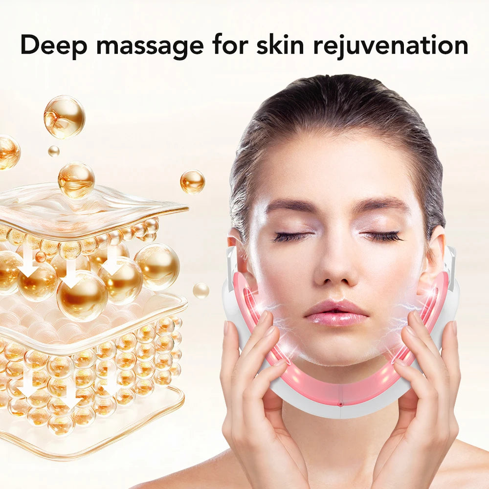 Masseur Facial Électrique – Lifting & Raffermissement Visage en V