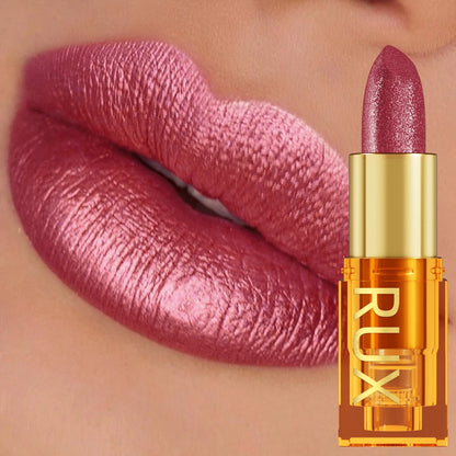 Rouge à Lèvres Métallique Longue Durée