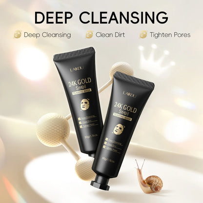 Masque Peel-Off 24K Gold Snail — Détox & Éclat