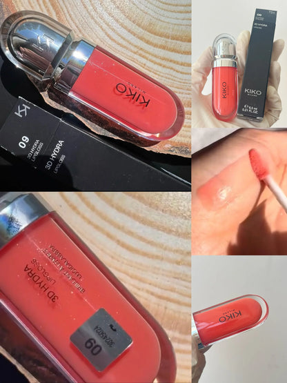 Rouge à Lèvres Double Embout — Gloss Effet Miroir