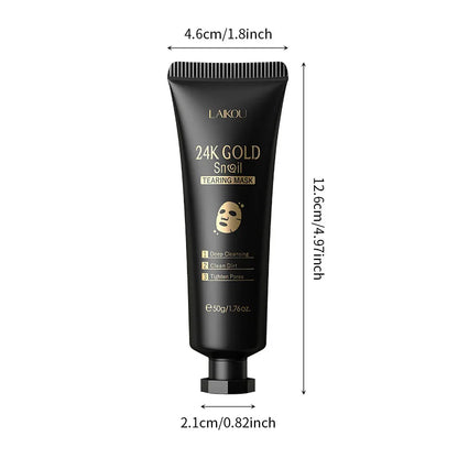 Masque Peel-Off 24K Gold Snail — Détox & Éclat