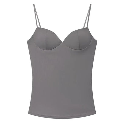Corset Camisole Sans Manches — Haut Femme Sexy
