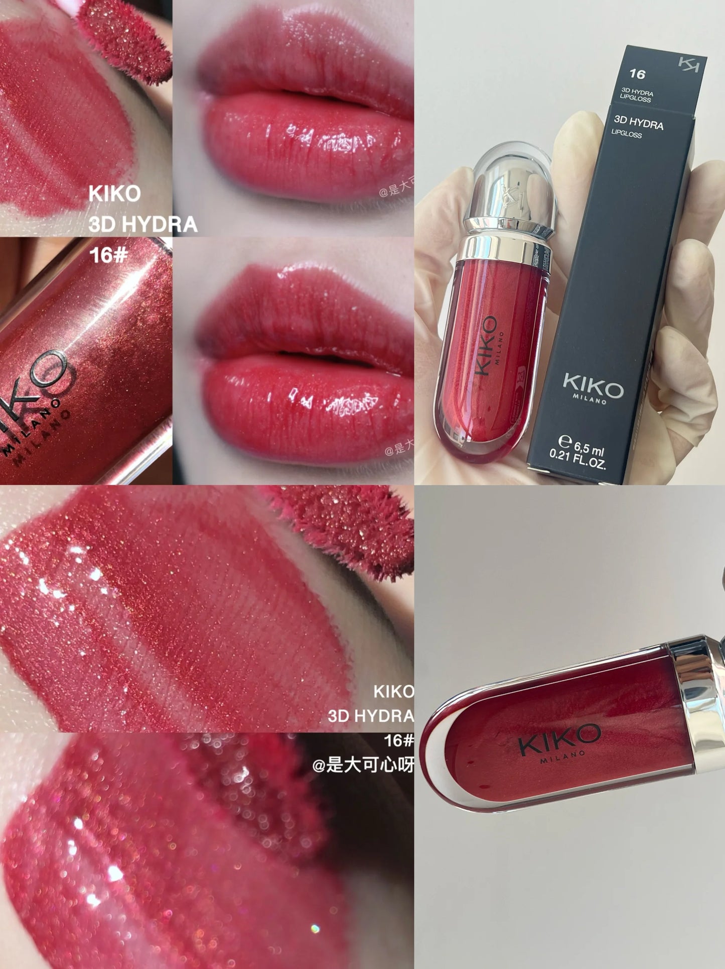 Rouge à Lèvres Double Embout — Gloss Effet Miroir