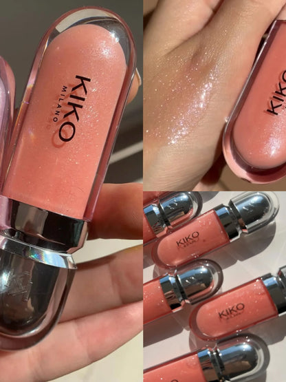 Rouge à Lèvres Double Embout — Gloss Effet Miroir