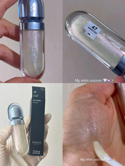 Rouge à Lèvres Double Embout — Gloss Effet Miroir