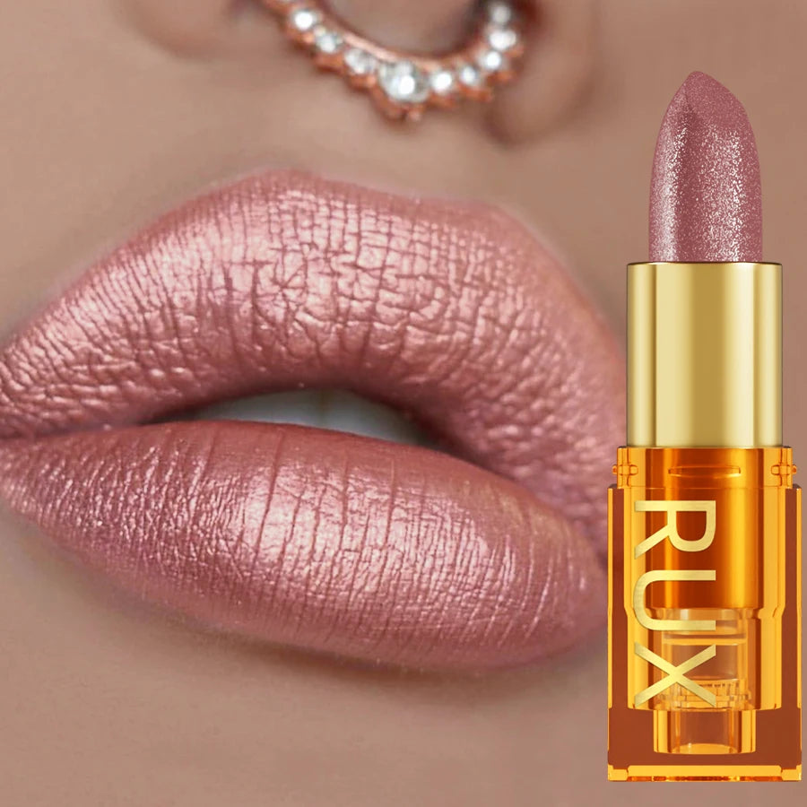 Rouge à Lèvres Métallique Longue Durée