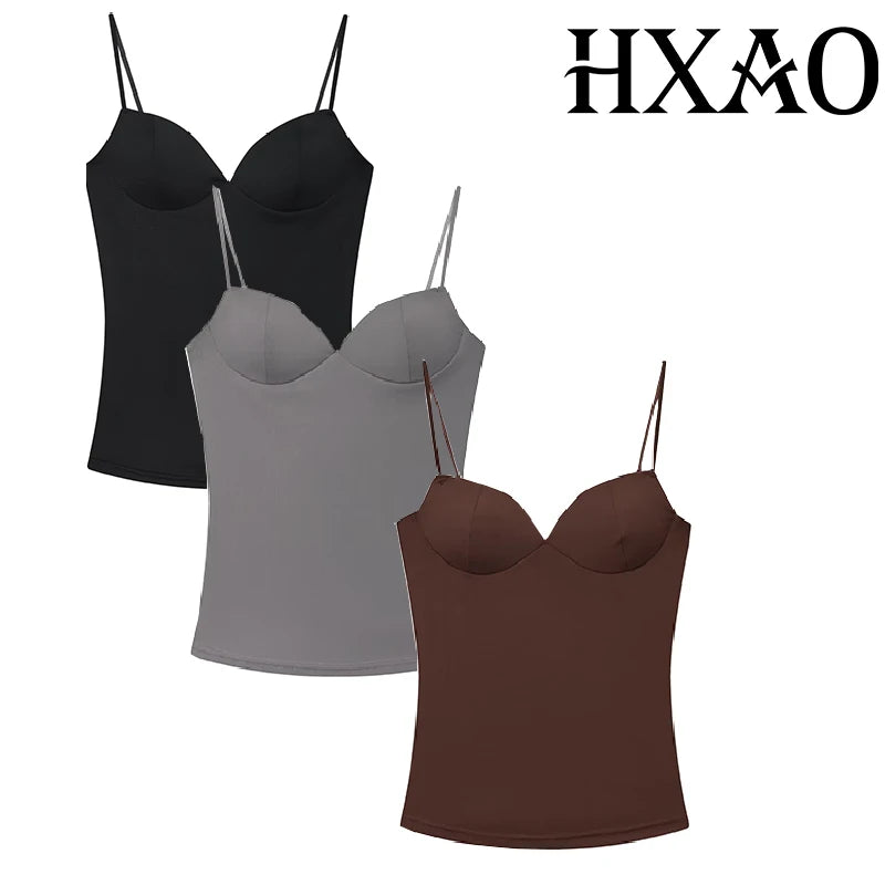 Corset Camisole Sans Manches — Haut Femme Sexy