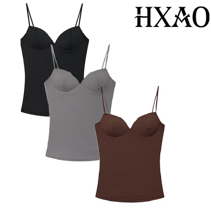 Corset Camisole Sans Manches — Haut Femme Sexy