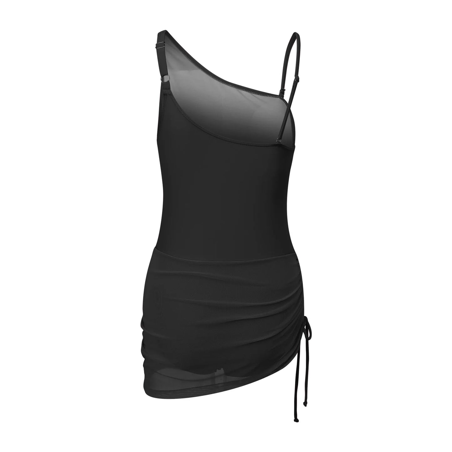 Monokini Asymétrique Push-Up — Maillot de Bain Femme Été