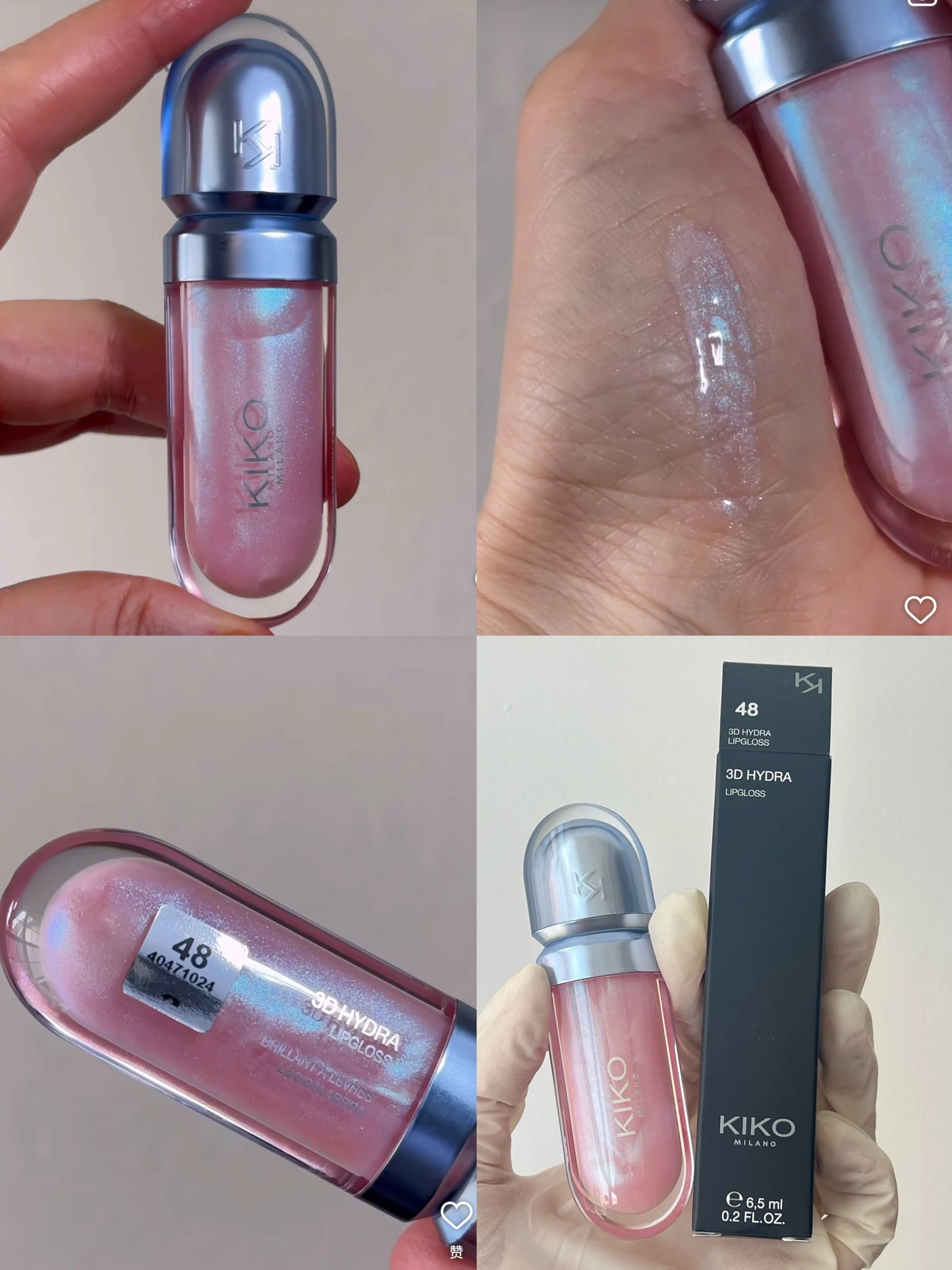 Rouge à Lèvres Double Embout — Gloss Effet Miroir
