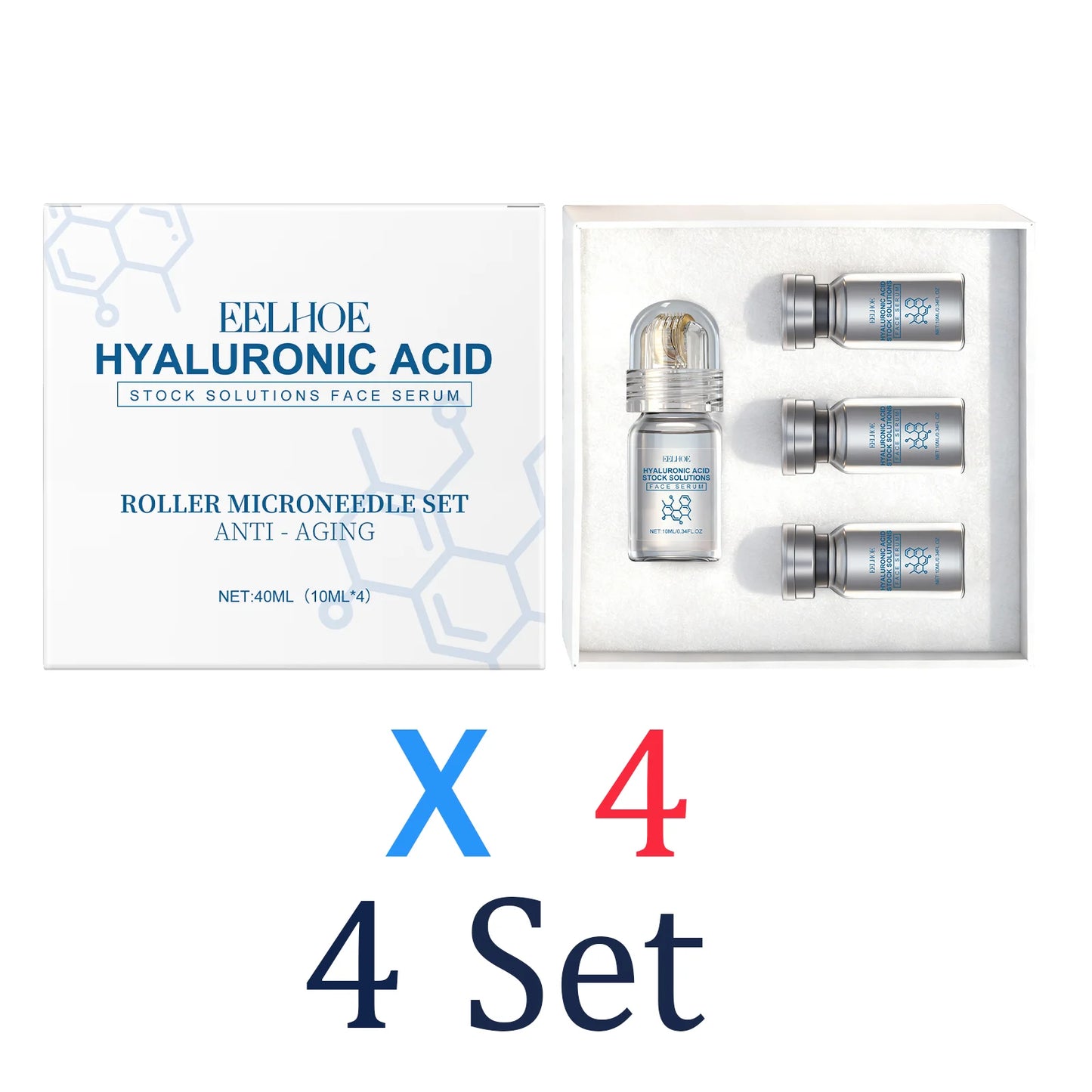Kit Sérum Niacinamide & Rouleau Micro-Aiguilles 0,25 mm — Hydratation & Éclat