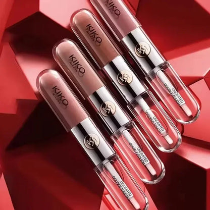 Rouge à Lèvres Double Embout — Gloss Effet Miroir