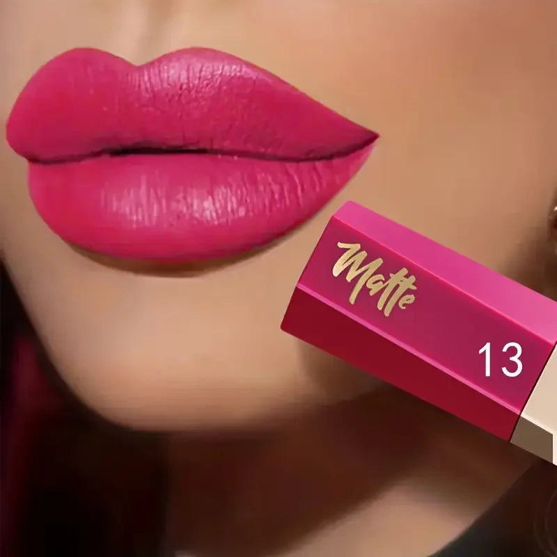 Rouge à Lèvres Liquide Mat Velours — Longue Tenue & Haute Pigmentation
