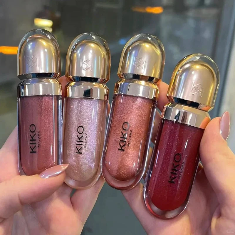 Rouge à Lèvres Double Embout — Gloss Effet Miroir