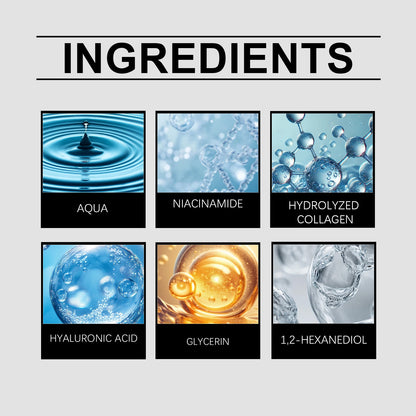 Kit Sérum Niacinamide & Rouleau Micro-Aiguilles 0,25 mm — Hydratation & Éclat