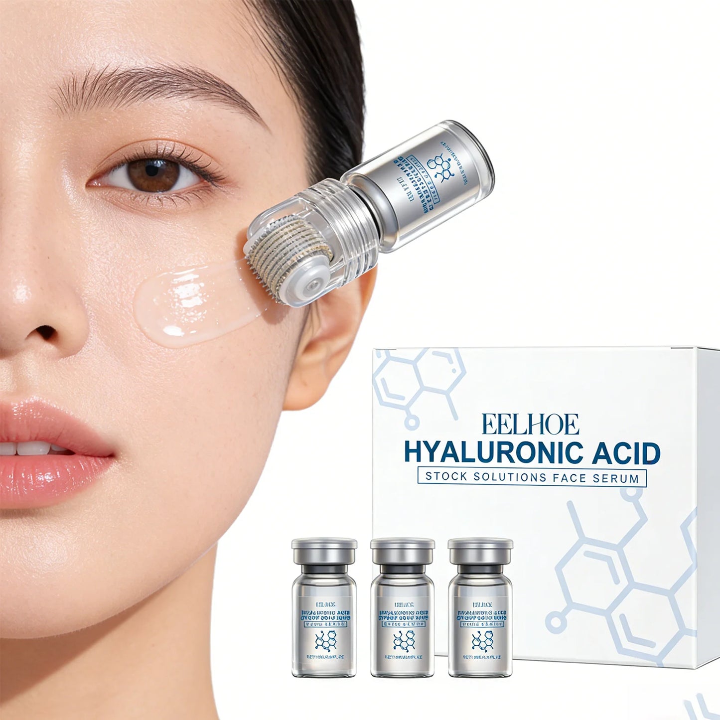 Kit Sérum Niacinamide & Rouleau Micro-Aiguilles 0,25 mm — Hydratation & Éclat