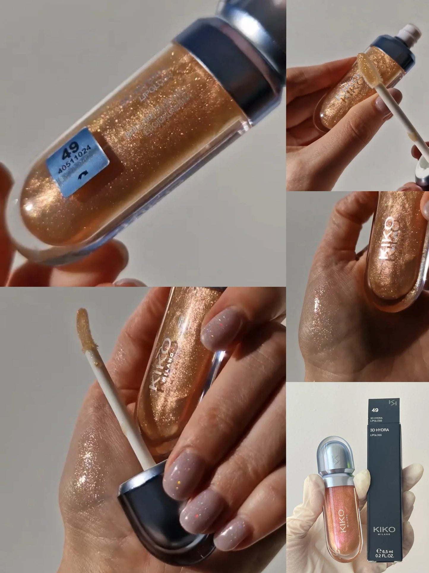 Rouge à Lèvres Double Embout — Gloss Effet Miroir