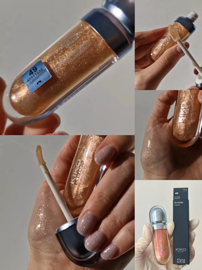 Rouge à Lèvres Double Embout — Gloss Effet Miroir