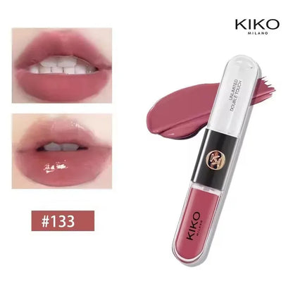 Rouge à Lèvres Double Embout — Gloss Effet Miroir