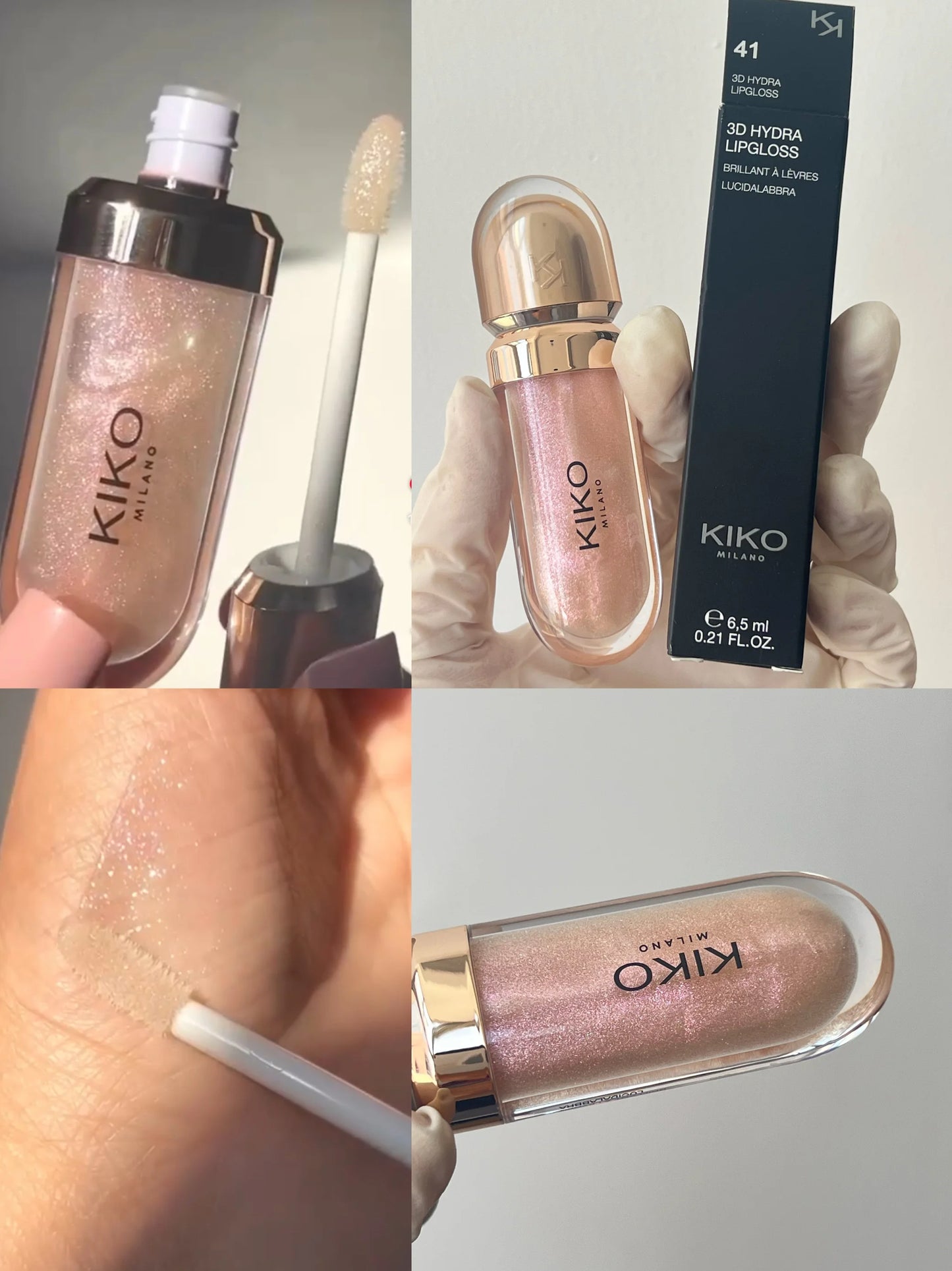 Rouge à Lèvres Double Embout — Gloss Effet Miroir