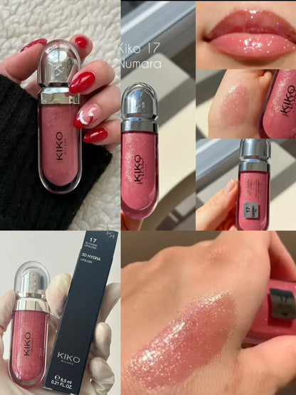 Rouge à Lèvres Double Embout — Gloss Effet Miroir