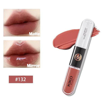 Rouge à Lèvres Double Embout — Gloss Effet Miroir