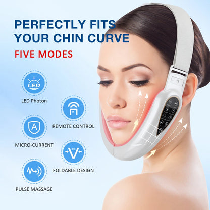 Masseur Facial Électrique – Lifting & Raffermissement Visage en V