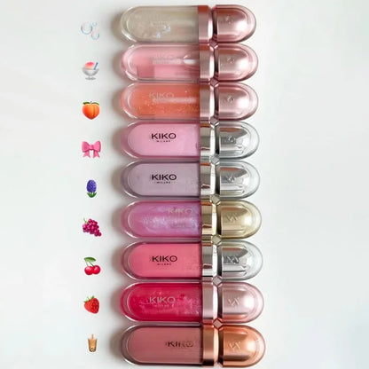 Rouge à Lèvres Double Embout — Gloss Effet Miroir