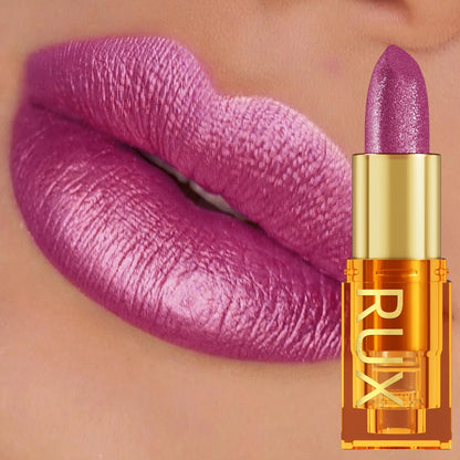 Rouge à Lèvres Métallique Longue Durée