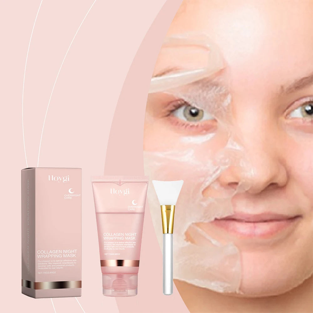 Masque Peel-Off Éclat au Collagène — Anti-Rides & Hydratation Intense