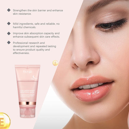 Masque Peel-Off Éclat au Collagène — Anti-Rides & Hydratation Intense